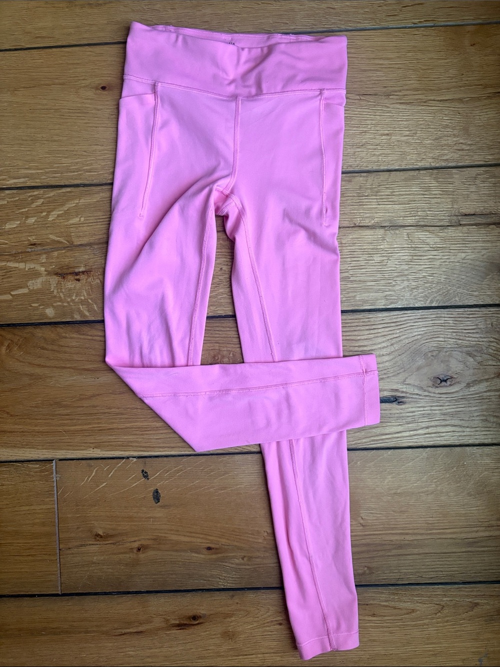 Athleta Girls' Pink Performance Leggings